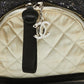 Chanel /offQuilted Satin And Tweed Sequins Mini Backpack