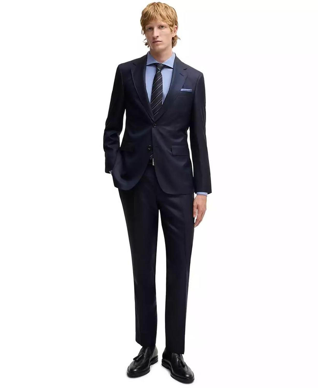 Men's Slim-Fit Cotton-Blend Shirt