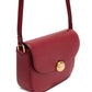 Structured Burgundy Crossbody Bag