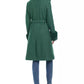 Women's Faux-Fur-Trim Belted Coat