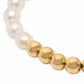 Gold-Tone Freshwater Pearl Beaded Flex Bracelet