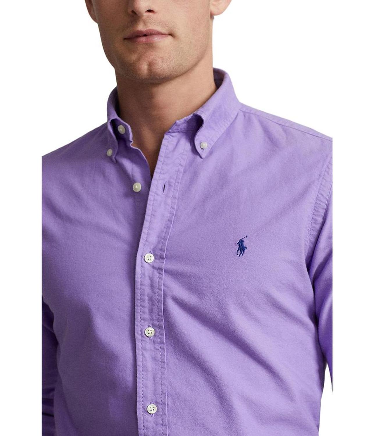 Classic Fit Garment-Dyed Oxford Shirt