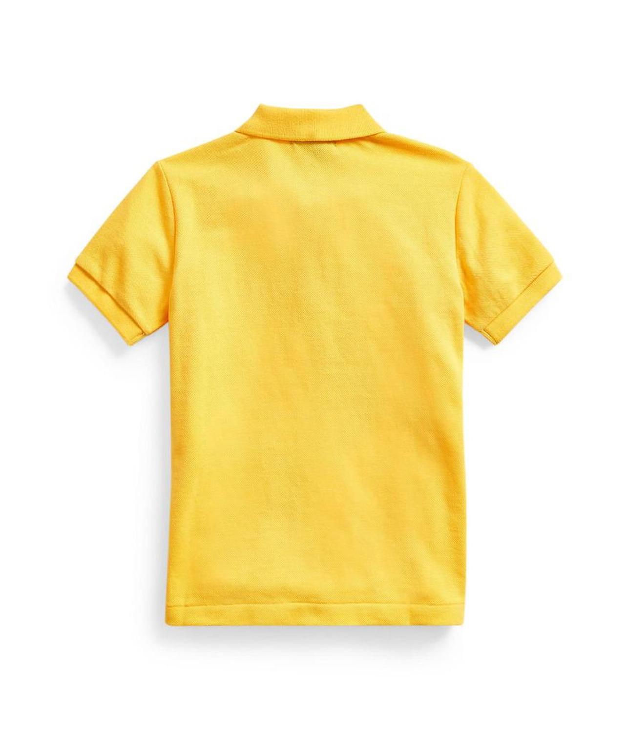 Cotton Mesh Polo Shirt (Little Kids)