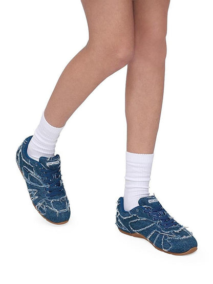 The 72 Spring Denim Low-Top Sneakers