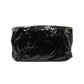 Studded Clutch in Black Patent Leather