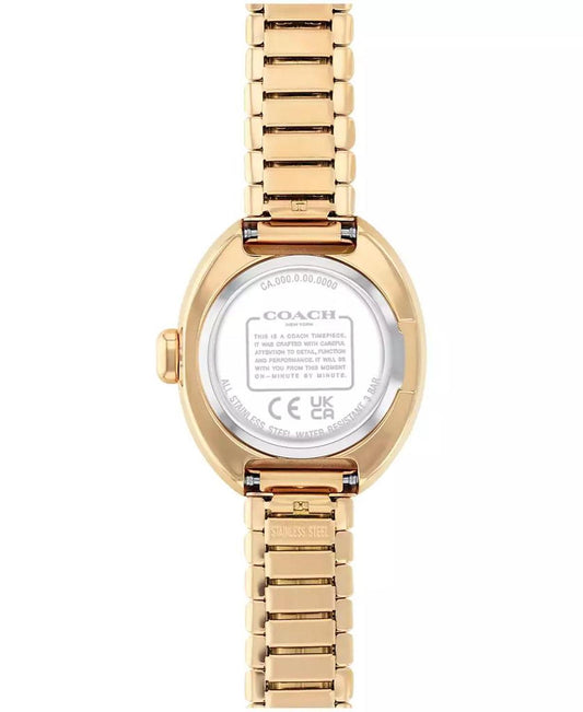 Women's Sammy Gold Tone Stainless Steel Stretch Bracelet Watch, 22.5mm