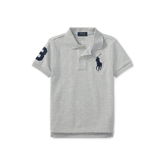 Big Pony Cotton Mesh Polo Shirt (Toddler)