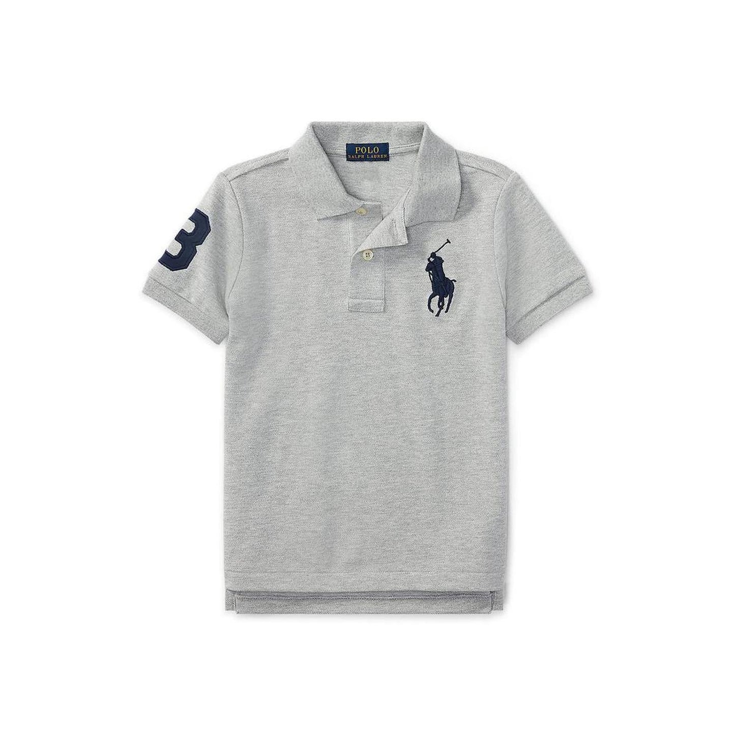 Big Pony Cotton Mesh Polo Shirt (Toddler)