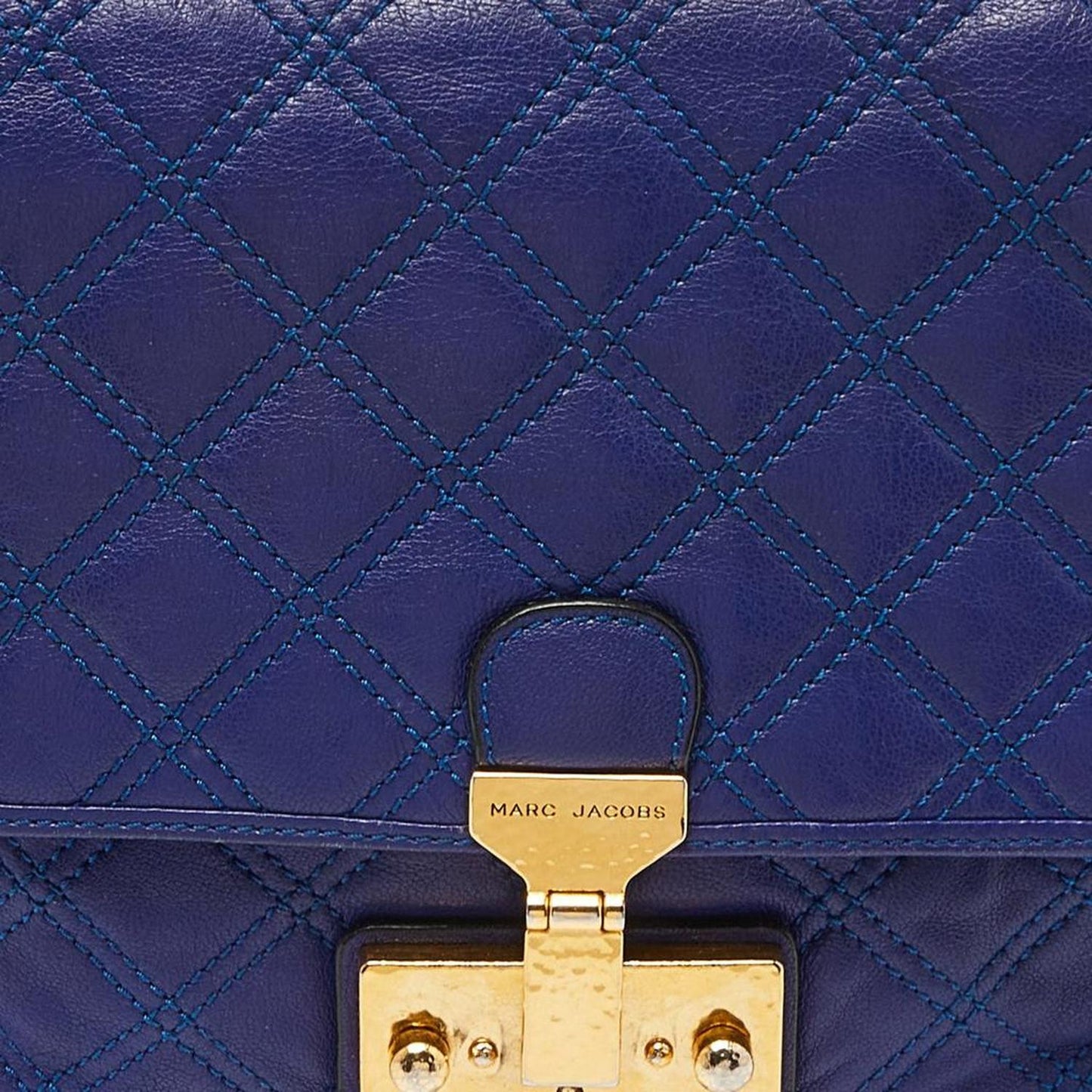 Marc Jacobs Quilted Leather Flap Crossbody Bag