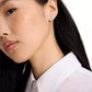Silver-Tone Heritage Bloom Mini Stud Earrings