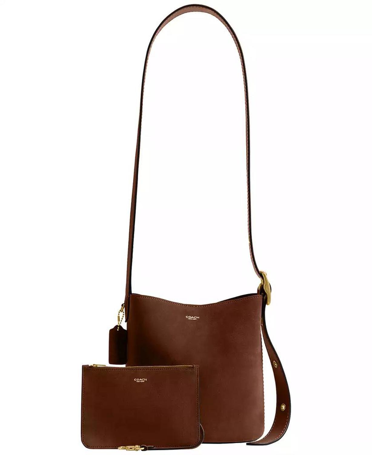 Bleecker Small Suede Bucket Bag 21