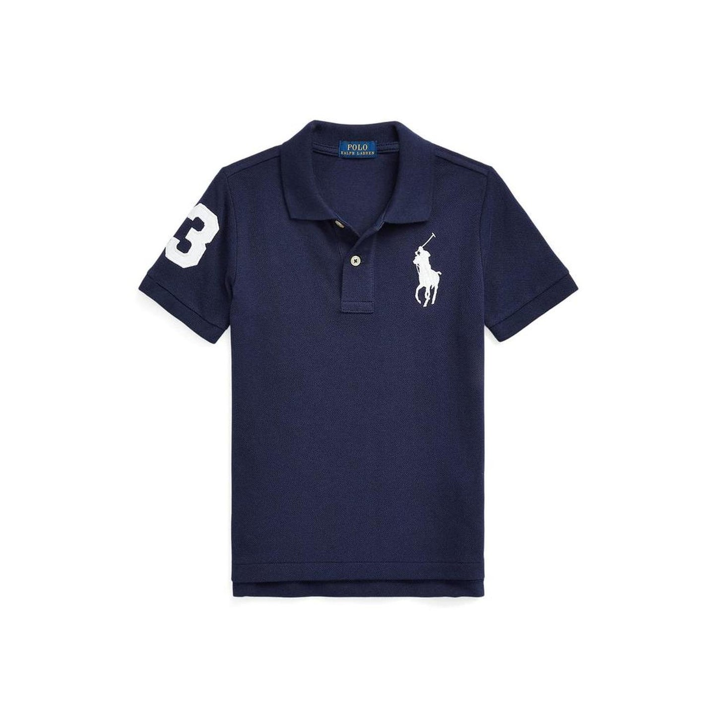 Big Pony Cotton Mesh Polo Shirt (Toddler)