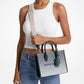 Mirella Small Ombré Signature Logo Crossbody Bag