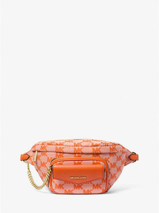 Maisie Large Logo Jacquard 2-in-1 Sling Pack