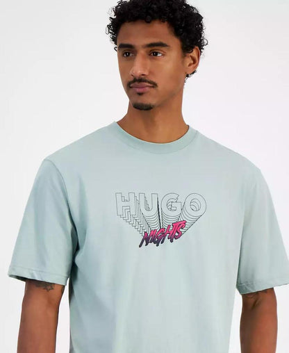 Men's Nassome Short Sleeve Crewneck Logo Graphic T-Shirt