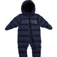 Baby Boys Logo Fleece Lined Pram Snowsuit