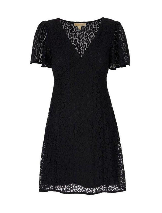 Michael Kors V-Neck Lace Dress