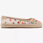 Women's Whimsical Garden Mesh Ballet Flats