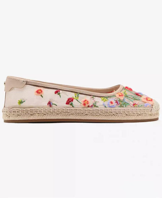 Women's Whimsical Garden Mesh Ballet Flats