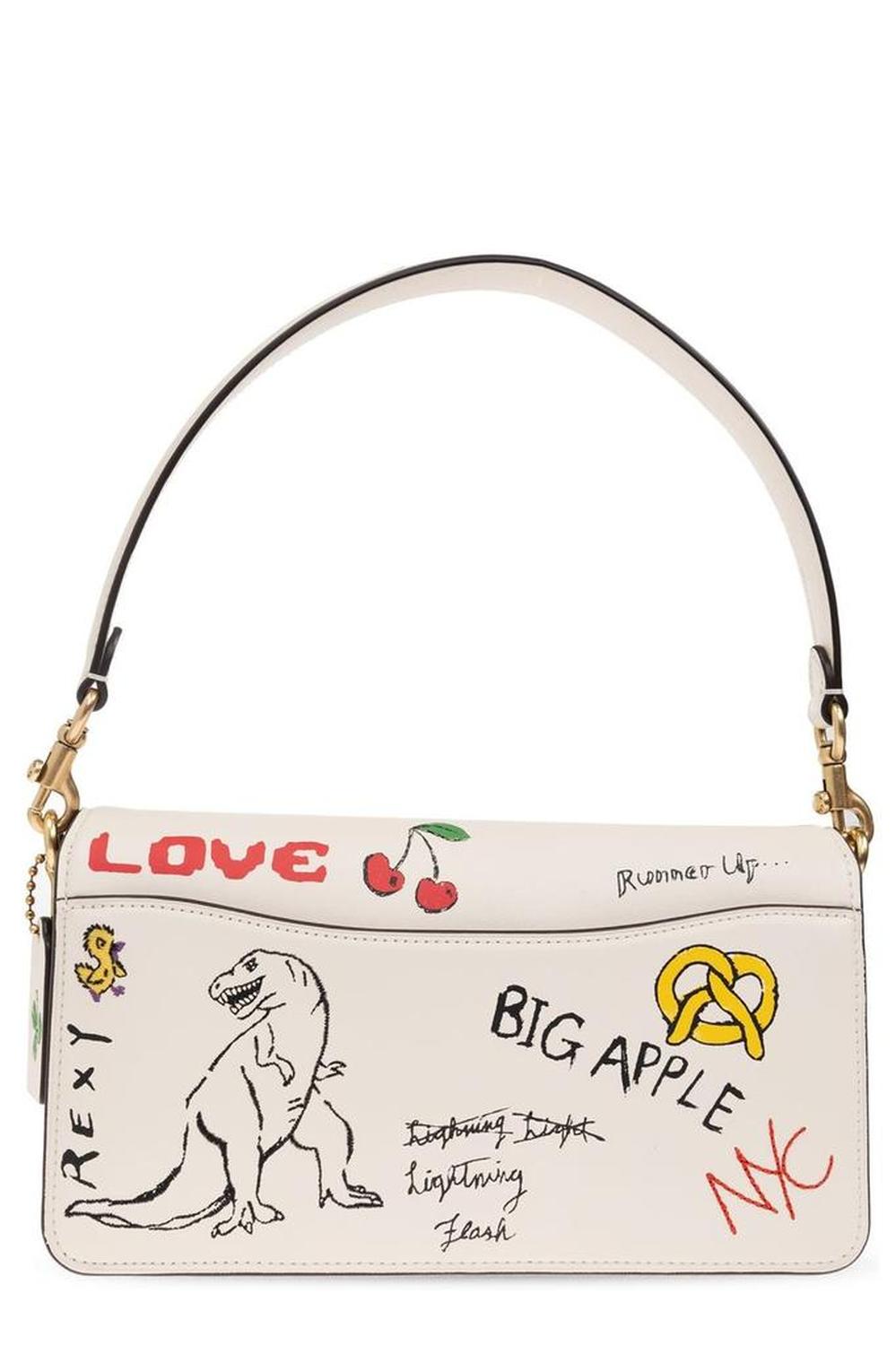 Coach Tabby Sketch Printed Shoulder Bag