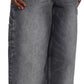 Gray Charm Oversized Jeans