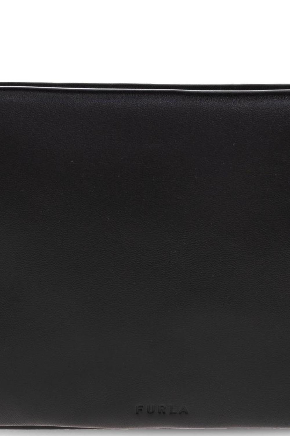 Furla Lili Logo Debossed Shoulder Bag