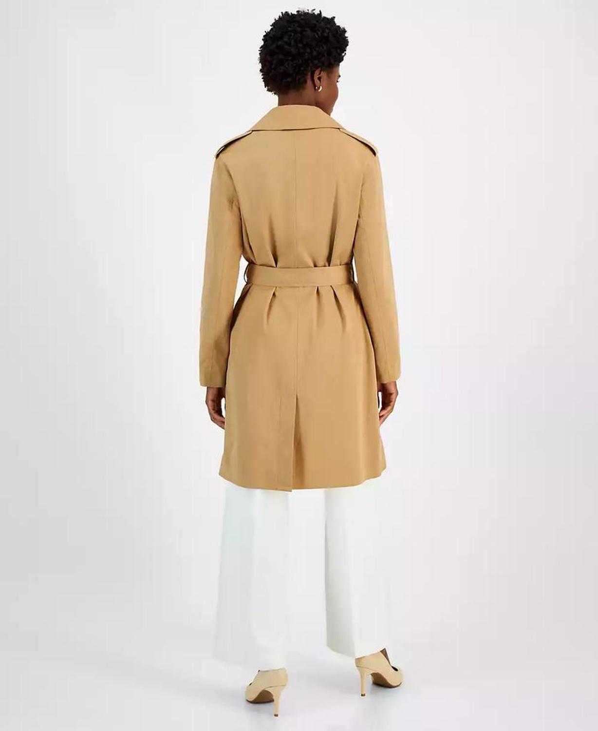 Women's Classic Double-Breast Trench Coat