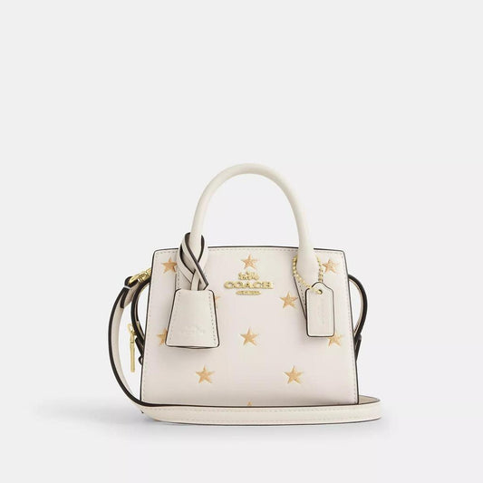 Coach Outlet Andrea Mini Carryall Bag With Star Print