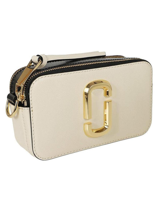 Compact Leather Snapshot Bag