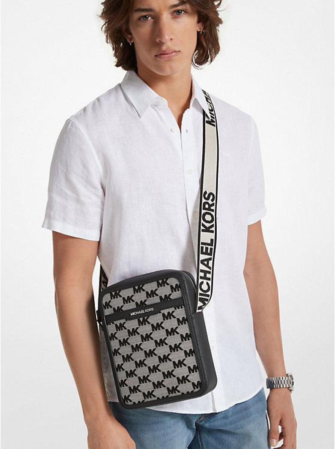 Cooper Logo Jacquard Flight Bag