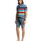 Classic Fit Striped Mesh Polo Shirt
