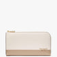 Devin Colorblocked Zip Around Continental Wallet
