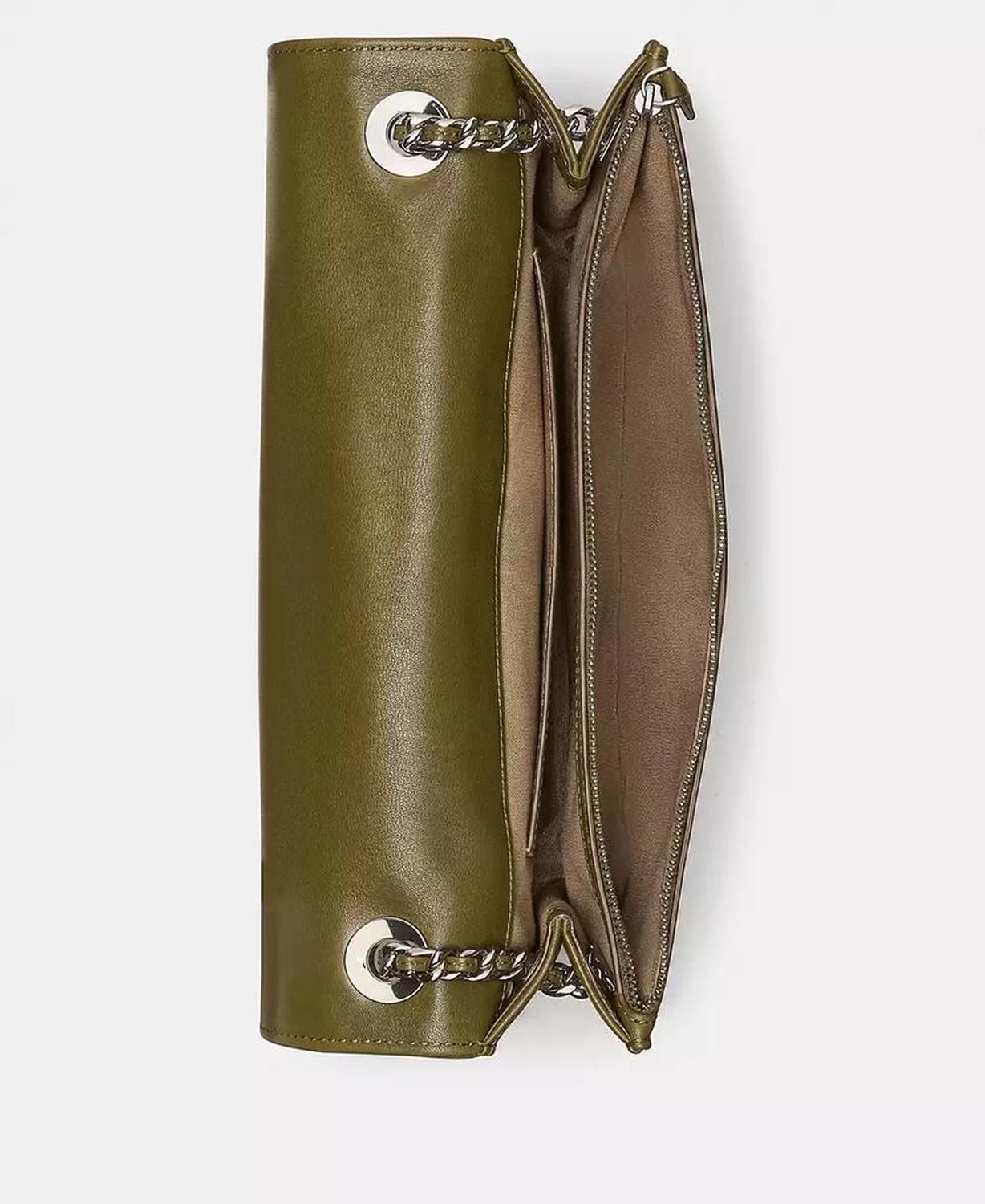 Deco Fine Grain Leather Soft Shoulder Bag