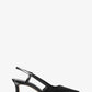 Alora Snake Embossed Leather Slingback Pump