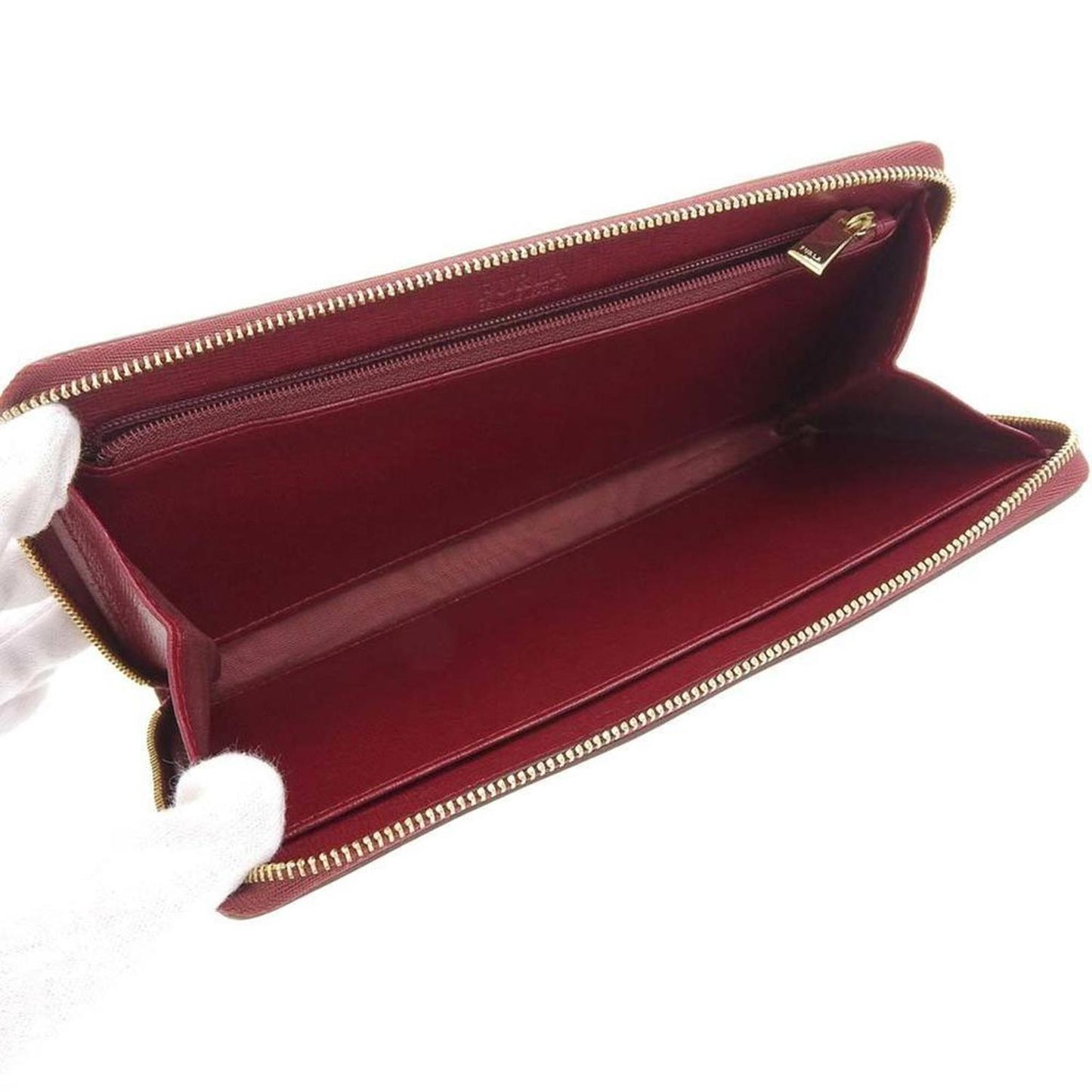 Leather Long Wallet (Bi-Fold) (Pre-Owned)
