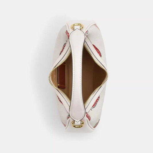 Carmen Mini Crossbody Bag With Strawberry Print