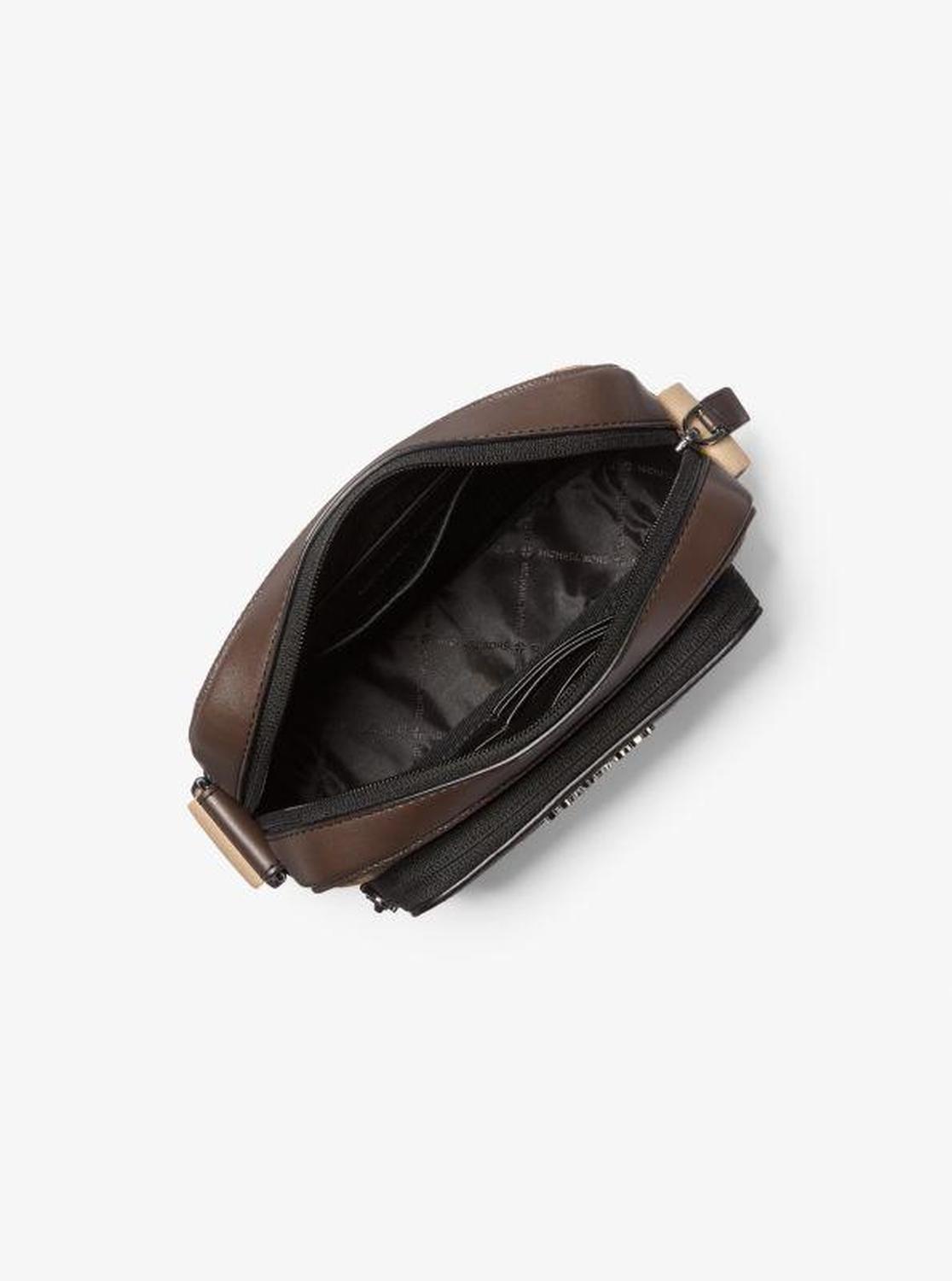 Cooper Signature Logo Camera Crossbody Bag With Pouch