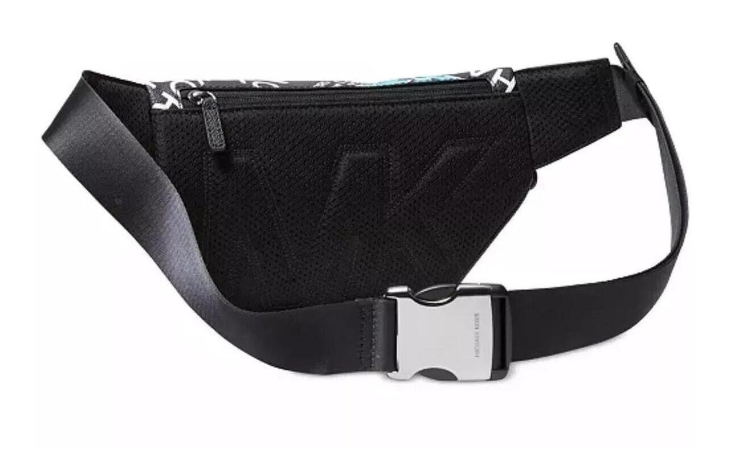 Hudson 33U2LHDC1O Belt Bag Men Midnight Leather Scatter Print LTMV1