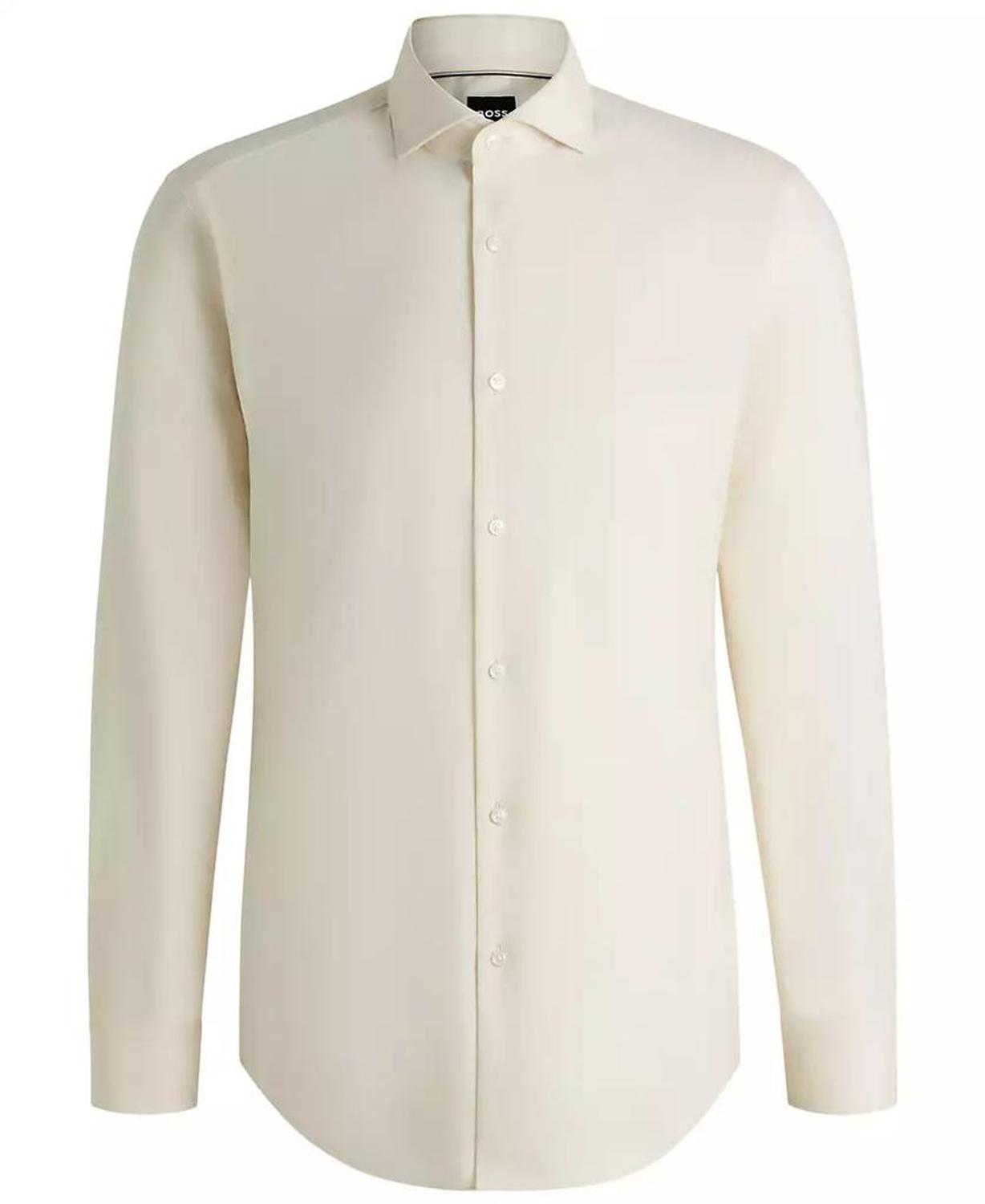 Men's Easy-Iron Slim-Fit Dress Shirt