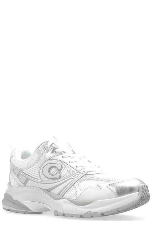 Coach Logo Detailed Mesh Sneakers
