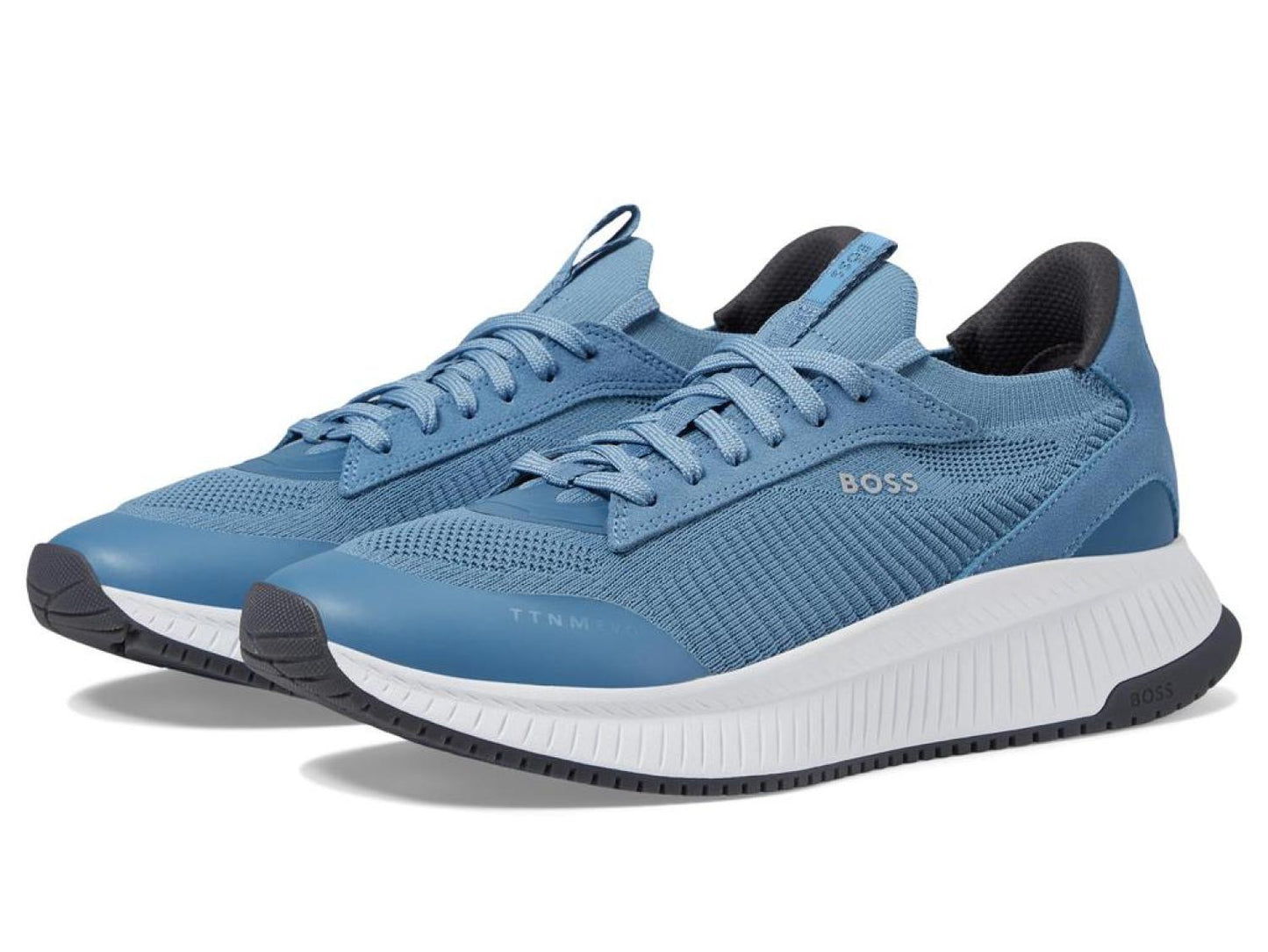 Modern Knit Structure Running Sneakers