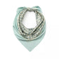 Textured Signature Print Silk Square Scarf