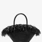 Sardinia Mini Hand-Woven Leather Basket Tote Bag