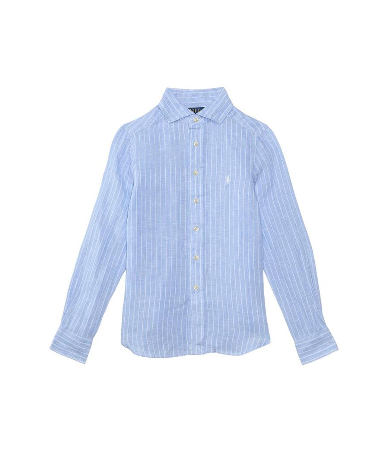Striped Linen Shirt (Toddler/Little Kid)