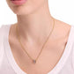 Cubic Zirconia Pendant Necklace, 16" + 3" extender