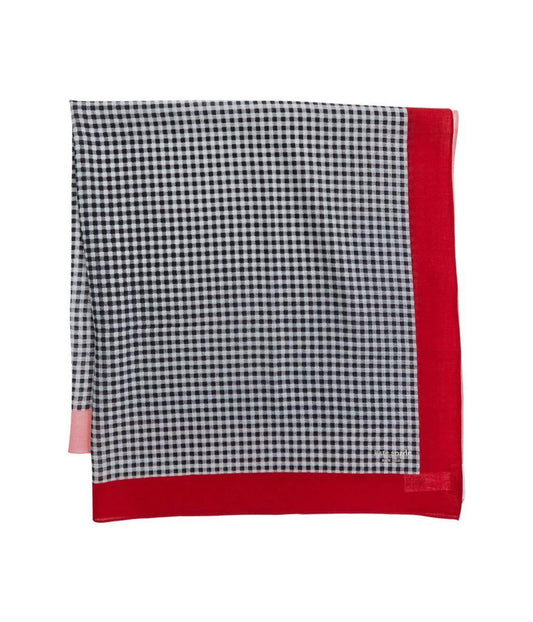 Party Gingham Wool Square