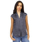 Women's Dot Print V-Neck Top