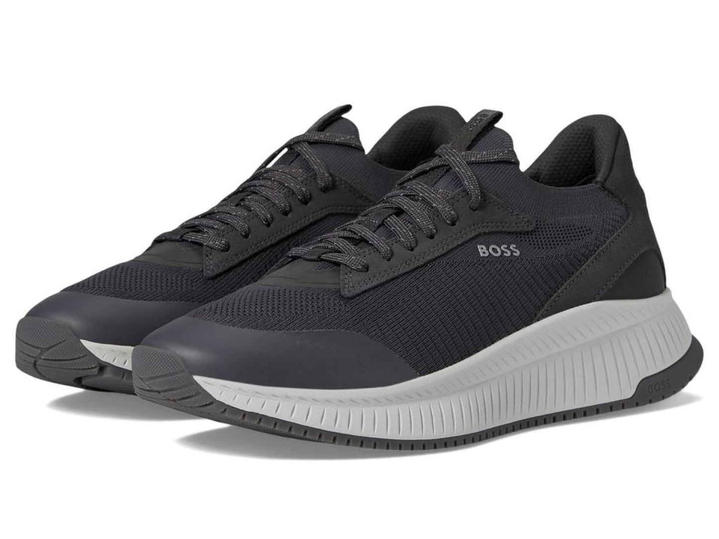 Modern Knit Structure Running Sneakers