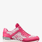 Maddy Zebra Print Signature Logo Trainer