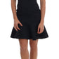 Dolce & Gabbana Floral Brocade Mini Flare Dress